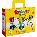 Sada prstových barev Toy Color 6 x 50 ml – Sleviste.cz