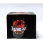 Keramický hrnek Jurský park Logo černý 315 ml – Sleviste.cz