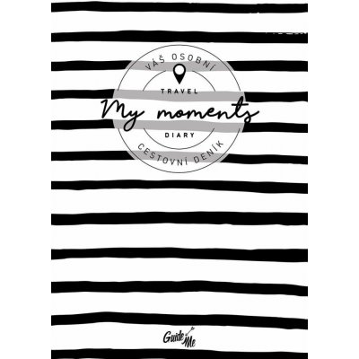 Cestovní deník My Moments / pruhovaný – Hledejceny.cz