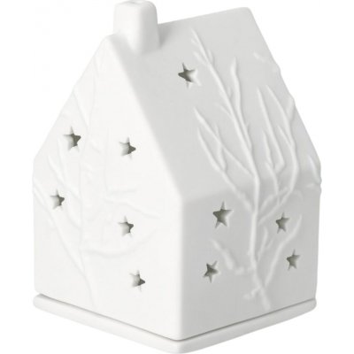 räder Porcelánový svícen domeček Tree/Stars, bílá barva, porcelán – Zboží Dáma