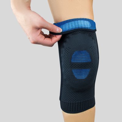 Zensah Kompresní návlek na koleno se silikonem