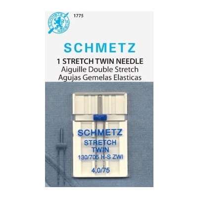 Dvojjehla SCHMETZ na pleteninu 130/705 H-S ZWI SMS 4,0 75 STRETCH TWIN – Sleviste.cz