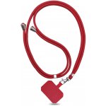 Univerzální šňůrka Simple na telefon červená 116983 – Zboží Živě