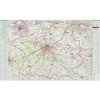 Nástěnné mapy ZES vydavatelství nástěnná mapa Středočeský kraj 1:140 t. - lamino, lišta, 150x92