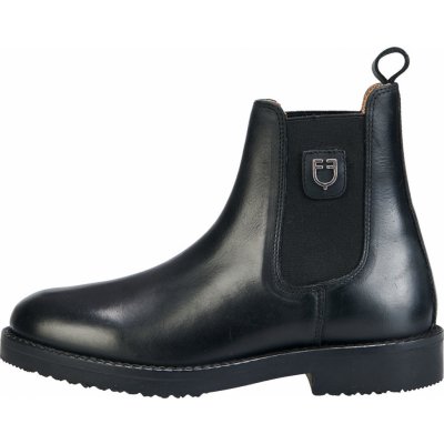 EQUESTRO Pérka kožená Classic Plus unisex černá – Sleviste.cz