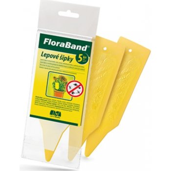 FloraBand lepové desky k ochraně rostlin 5 ks