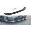 Nárazník Maxton Design Maxton Design spoiler pod přední nárazník ver.1 pro Volkswagen Golf GTI Mk7, černý lesklý plast ABS