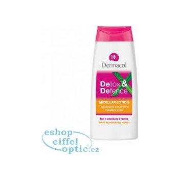 Dermacol Detox & Defence micellar lotion detoxikační a ochranná micelární voda 200 ml