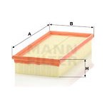 Vzduchový filtr MANN-FILTER C 34 101 – Hledejceny.cz