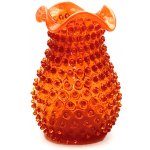 Váza 21cm - Hobnail - Ananas - oranžová – Hledejceny.cz