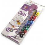 Prima obchod barvy na textil sada 12 ks 12 ml – Sleviste.cz