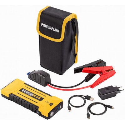 Startovací zdroj PowerPlus JUMP STARTER 3-IN-1 - 12V, 1200A, 16Ah, 0.9kg (POWX4258) – Zbozi.Blesk.cz