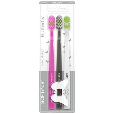 SOFTdent Butterfly Ultrasoft 3cks – Sleviste.cz