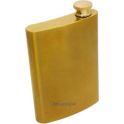 Zlatá butylka z nerez oceli 240ml – Zboží Mobilmania