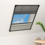 Greatstore Plisovaná pro okna se zástěnou hliník 80 x 120 cm – Hledejceny.cz