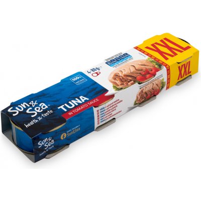 Sun & Sea Tuňák v rajčatové omáčce - 3 x 80 g – Zboží Dáma Sun & Sea Tuňák v rajčatové omáčce - 3 x 80 g – Zboží Dáma