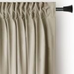 Závěs AmeliaHome Velvet s multifunkční páskou 140x245 cm béžový, velikost 140x245 – Hledejceny.cz