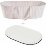 Ahojbaby Mojžíšův košík pro miminko Paper Dream white – Zboží Dáma