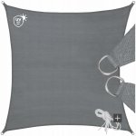 TecTake 403887 3,6 x 3,6 m šedá – Zboží Dáma