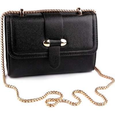 Dámská kabelka crossbody 20x14 cm černá – Zboží Mobilmania