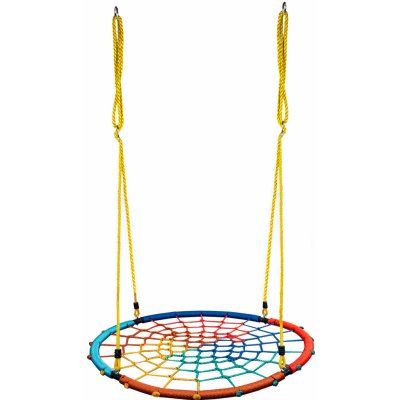 Aga Závěsný houpací kruh 100 cm Čtyřbarevný – Zboží Mobilmania