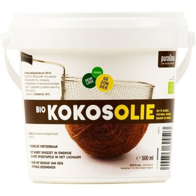 Purasana Coconut Oil BIO 0 5 l (Kokosový olej) – Zboží Mobilmania