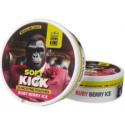 Aroma King Soft Kick ruby berry Ice 10 mg/g 25 sáčků