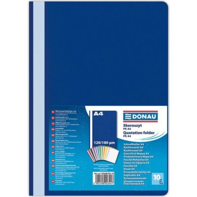 Donau Rychlovazač plastový A4 1 ks tm. modrý – Hledejceny.cz