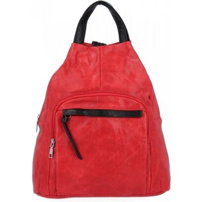 Hernan dámská kabelka batůžek červená HB0370 – Zboží Mobilmania