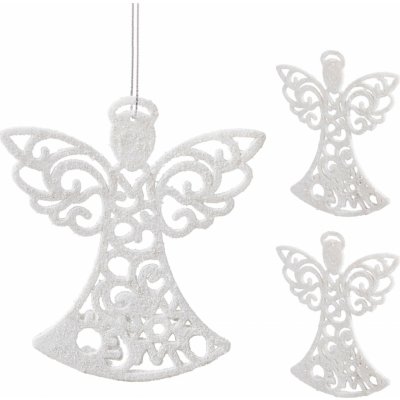 Springos CA0040 VÁNOČNÍ OZDOBY ANDĚLÉ 10 CM 3 KS. – Sleviste.cz