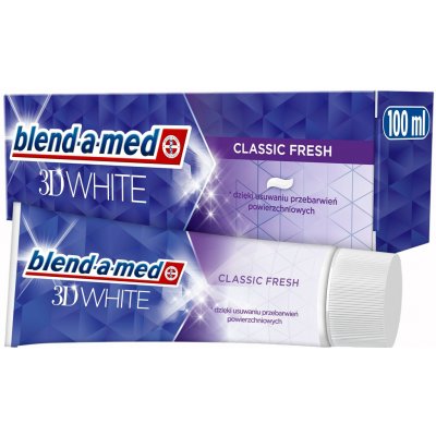 Blend-a-med Bělicí 3D White Classic Fresh 100 ml – Hledejceny.cz