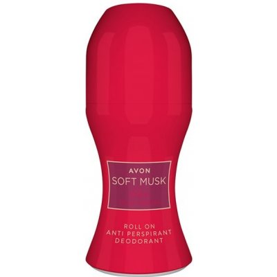 Avon roll-on antiperspirant Soft Musk Delice Velvet Berries 50 ml