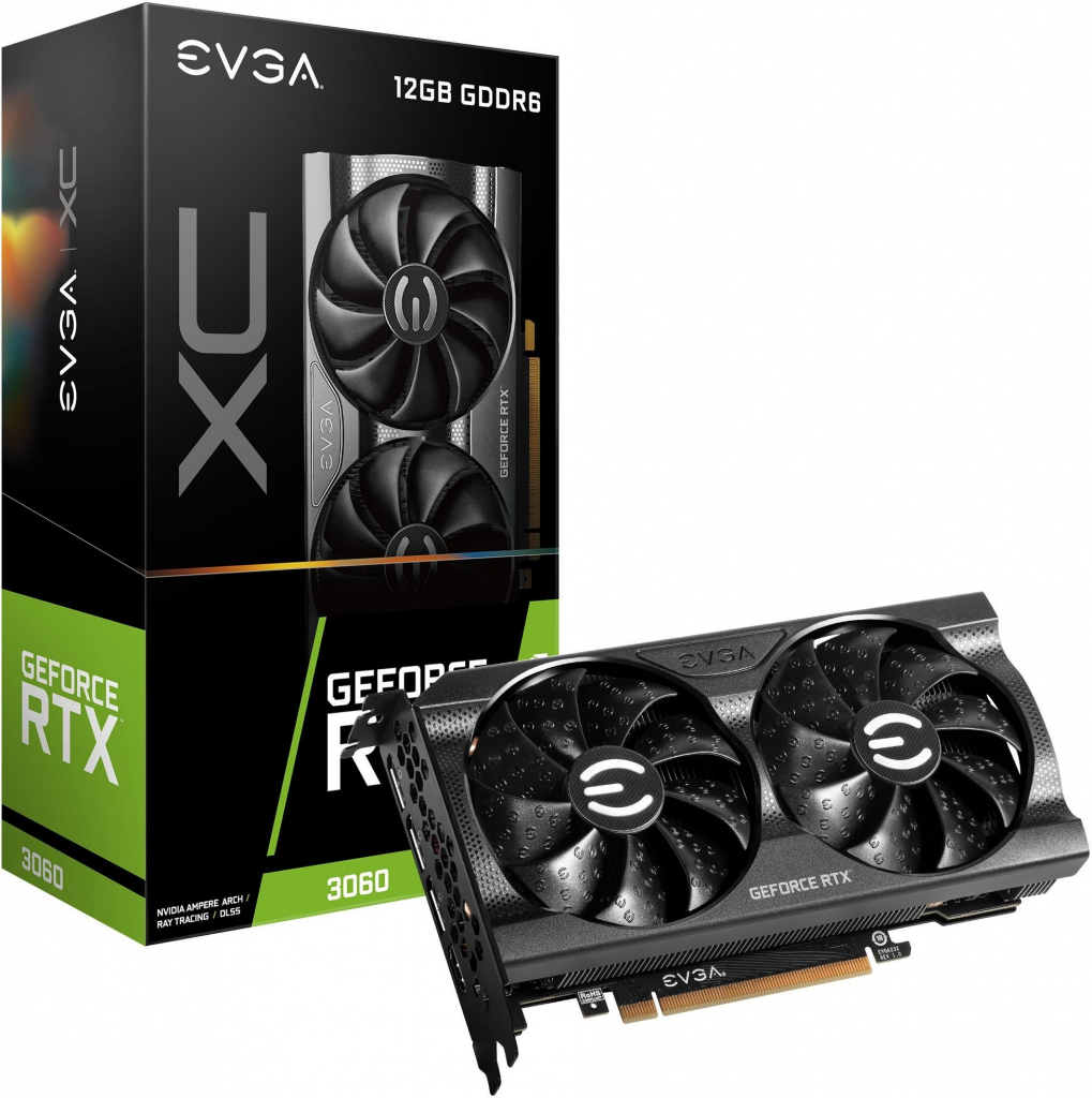 EVGA GeForce RTX 3060 XC GAMING 12GB GDDR6 12G-P5-3657-KR