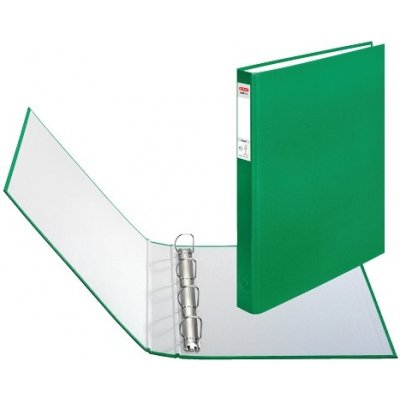Herlitz pořadač 4 kroužkový A4 2,5 cm zelený – Zboží Živě