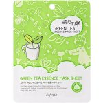 Esfolio Pure Skin Green Tea Essence Mask Sheet Textilní maska se zeleným čajem 25 ml – Zboží Dáma