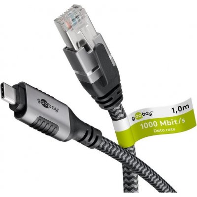 Goobay 70696 USB 3.1, RJ45, vidlice, USB C, vidlice, 1m – Hledejceny.cz