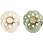 Bibs Boheme přírodní kaučuk 2ks ivory sage – Zboží Dáma