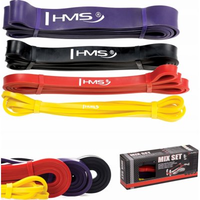 HMS GU05 set fitness gum – Zboží Mobilmania