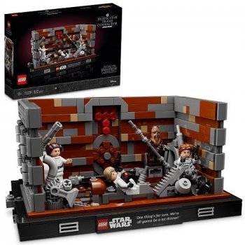 LEGO® Star Wars™ 75339 Drtič odpadků Hvězdy smrti diorama