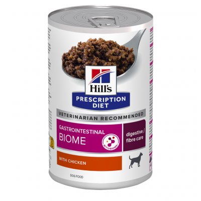 Hill's Prescription Diet Gastrointestinal Biome Péče o zažívání 370 g – Hledejceny.cz