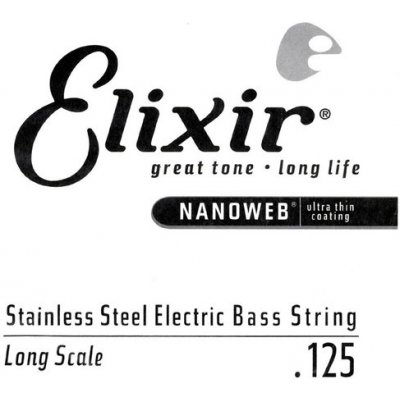 Elixir 125 Nanoweb Single String Super Light 15425 – Zboží Mobilmania