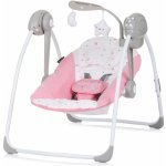 CHIPOLINO Kojenecké lehátko houpací Moonlight Flamingo – Zboží Dáma