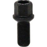 Šrouby na originální kola AUDI, SEAT, ŠKODA, VW M14x1,5x27mm černé, koule R13, klíč 17 – Hledejceny.cz