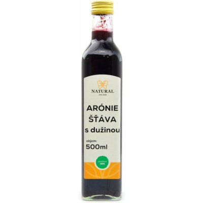 Natural Jihlava Šťáva z aronie s dužinou 0,5 l – Zbozi.Blesk.cz