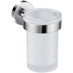 Jika Mio Style držák s pohárkem matné sklo chrom H3822F10040001 – Zboží Mobilmania