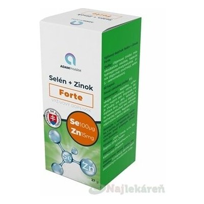ADAMPharm Selen + Zinek Forte 60 ks – Hledejceny.cz