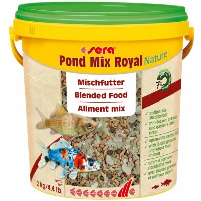 SERA POND MIX ROYAL Nature 10 L – Zbozi.Blesk.cz