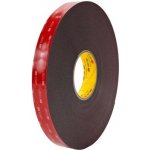 3M Páska lepící akrylová oboustranná 19 mm x 11 m černá – Zboží Živě
