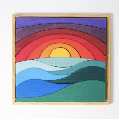 Grimm's Tématické puzzle krajina 14 ks – Zboží Dáma