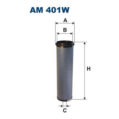Filtr - sekundární vzduch FILTRON AM 401W (AM401W) – Hledejceny.cz